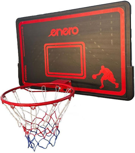 Enero Basketballkorb mit Rückwand und Netz