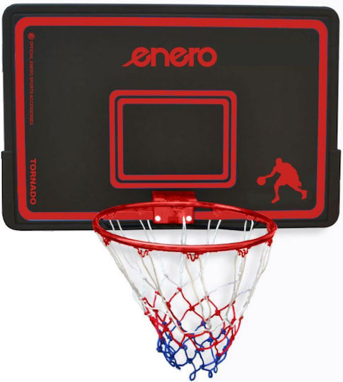 Enero Basketballkorb mit Rückwand und Netz