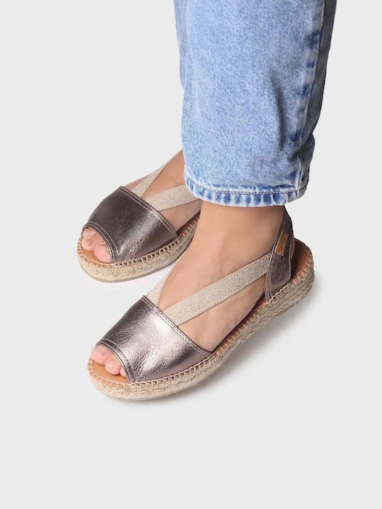 Etna Women's Platforms in Espadrille Style Gold