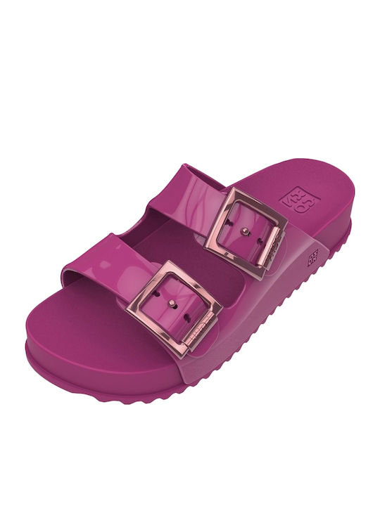 Fuchsia Women's Flip Flops 18063 BA307