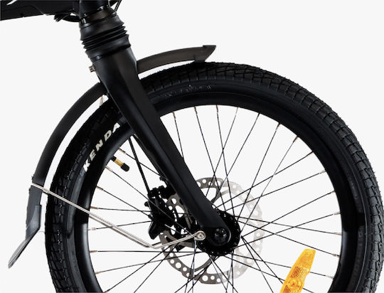 PowerRIDE Folding 20 14Ah Hydro 20" Black Foldable Electric City Bicycle