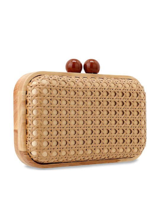 Straw Women's Brown Handbag