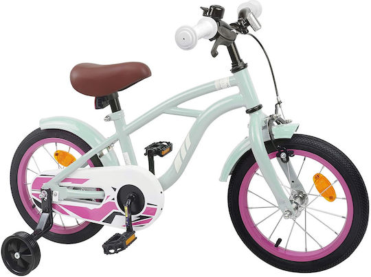 vidaXL 12" Kids' Bicycle Green