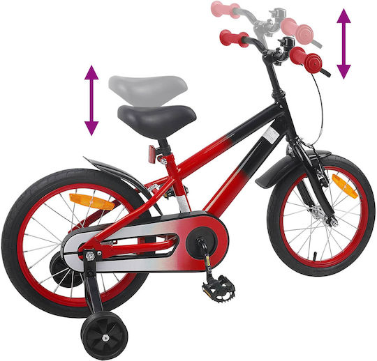 vidaXL 16" Παιδικό Mountain Bike Κόκκινο