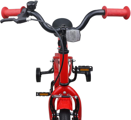 vidaXL 12" Kids' Mountain Bicycle Red