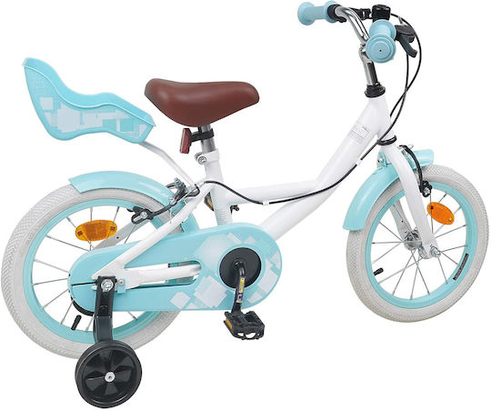 vidaXL 12" Kids' BMX Bicycle White