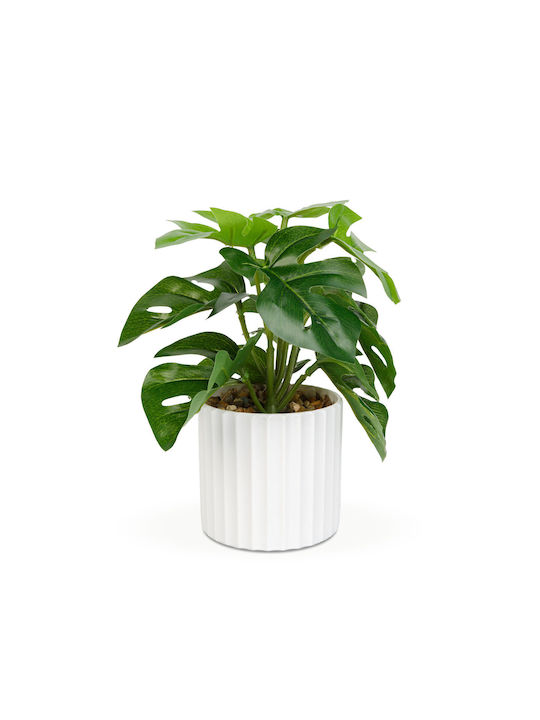 Plantă Artificială Decorativă Philodendron 20 Cm În Ghiveci Design Realist Decor Acasă Birou
