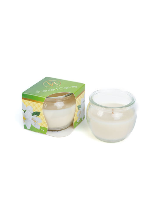 Aromatisches Kerze im Gefäß mit Jasmin Parfüm 70gr