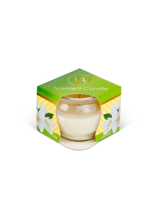 Aromatisches Kerze im Gefäß mit Jasmin Parfüm 70gr