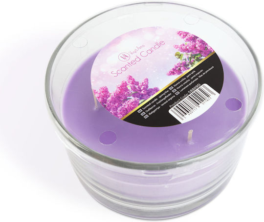 Lumânare Aromatică în Borcan Lila 350gr