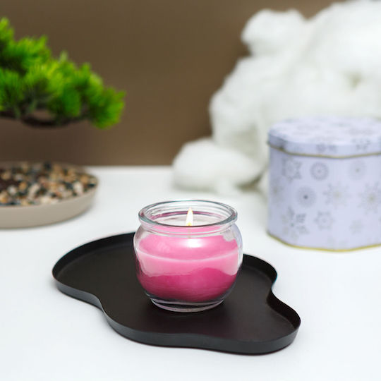 Aromatisches Kerze in Gefäß mit Parfüm Rose 70gr