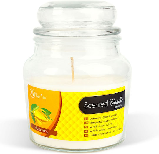 Aromatic Candle In Jar With Perfume Be A Perfect Gift For Loved Ones As Pleasant Scents Charm Everyone Glass Container With Lid Decorative Aspect Magical Atmosphere Long-Lasting Fragrance Easy To Use Note People Sensitive To Fragrance Should Use With Caution The Use Of 310gr