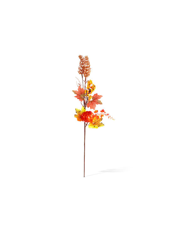 Dekorative Zweigstelle Beeren 62 Cm Warme Farben Rote Orange Braune