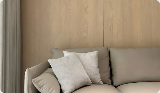 Panouri Decorative 3D De Perete Cu Adeziv Gri 60x120cm