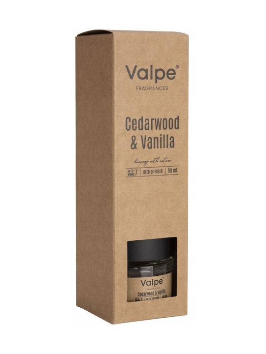 Valpe Reed Diffusor Zedernholz Vanille 50 Ml Dz50-81