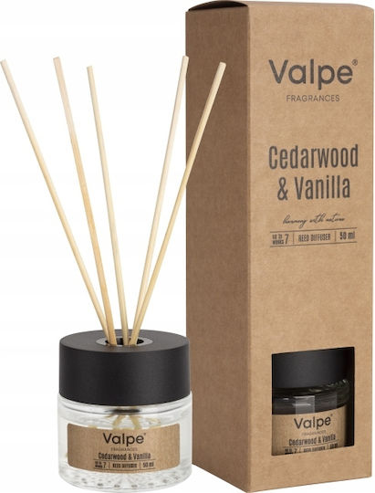 Valpe Reed Diffuser Cedarwood Vanilla 50 Ml Dz50-81