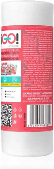 Rulou Prosoape Textile Alb 50 Bucăți Premium Vigo