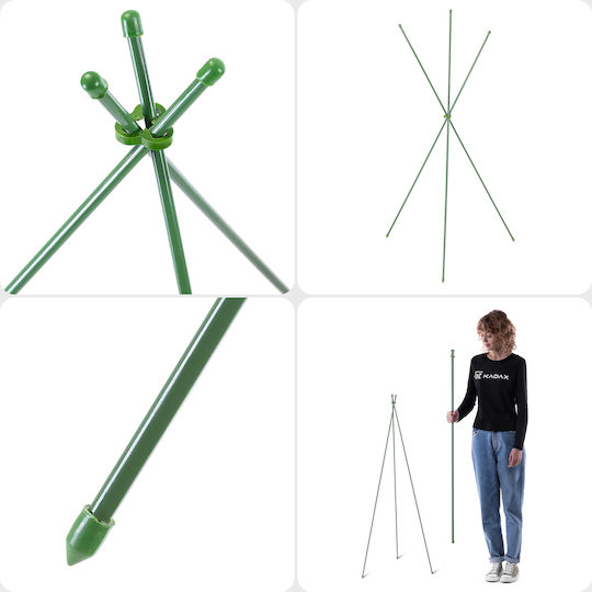 Kadax Set 3 Piese Araci Conici Pentru Grădină 120 Cm 1 Buc