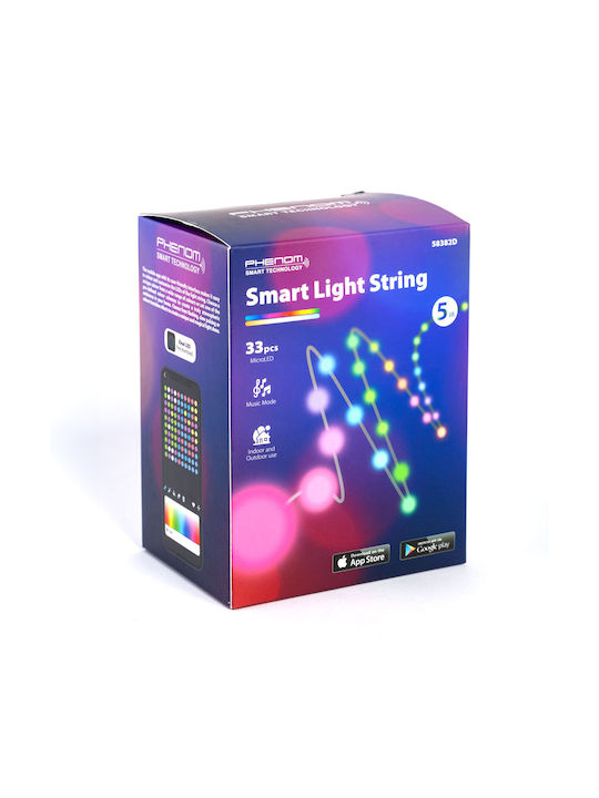 Dekoratives Tischlicht LED RGBIC 33 cm