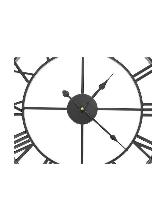 Antique Wall Clock Black Ø47.5cm