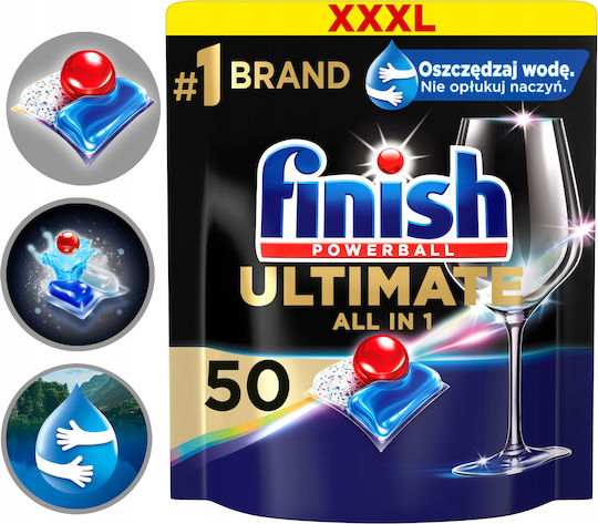 Reckitt Επαγγελματικές 50 Κάψουλες Πλυντηρίου Πιάτων Οικολογικές