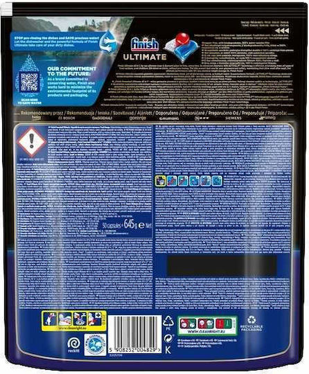 Reckitt Επαγγελματικές 50 Κάψουλες Πλυντηρίου Πιάτων Οικολογικές