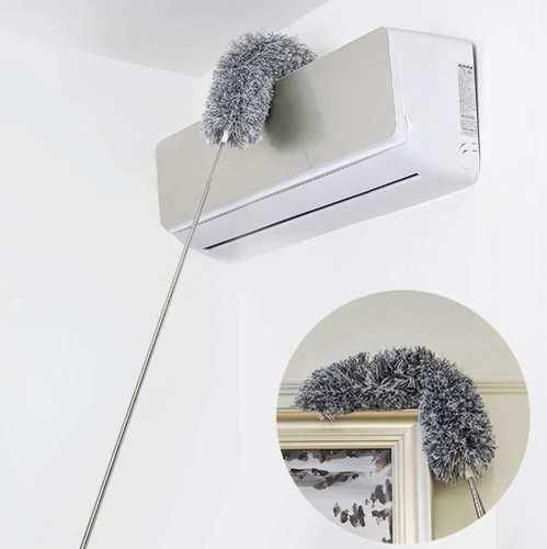 Telescopic Dust Brush Two Attachments