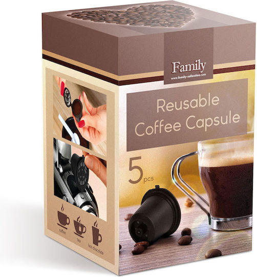 Еднократни Капсули Съвместими с Машина Nespresso 5 Броя