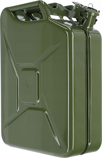 Kadax Steel Fuel Canister 20l + 31 Cm Funnel Green