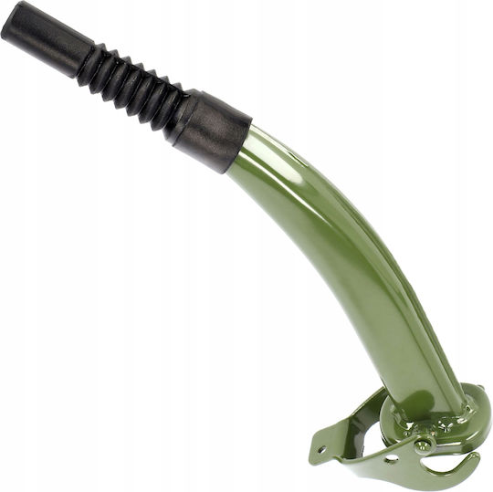 Kadax Stahl Kraftstoffkanister 5l + 31 Cm Trichter Grüne