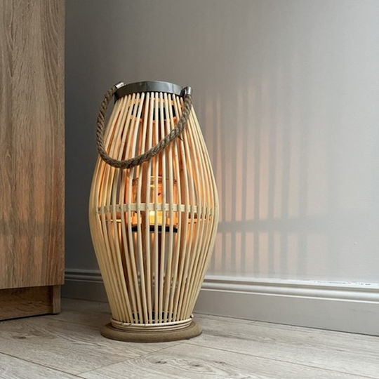 Laternen Bamboo Beigen 17x17cm