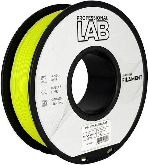 Filament Pla Pentru Imprimantă 3d Profesional Lab 1 Kg 1.75 Mm Verde Închis