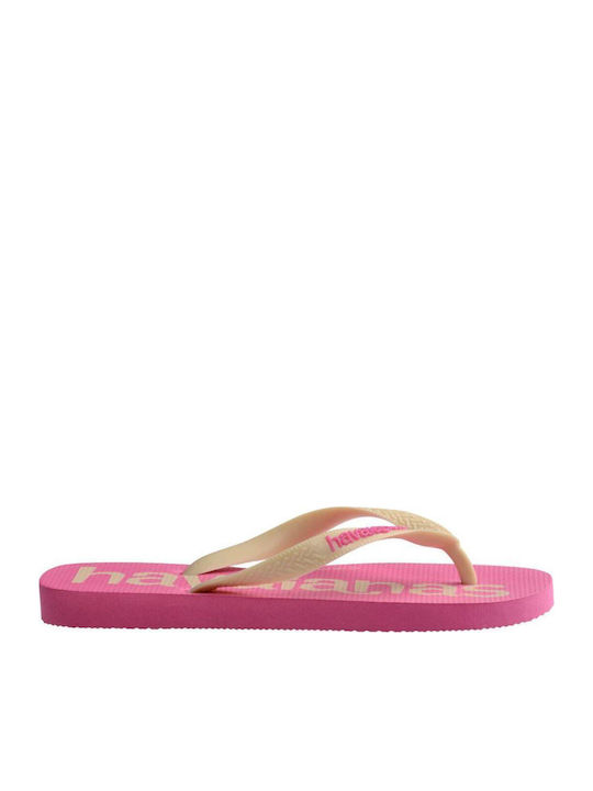 Top Logomania 2 Men's Flip Flops Pink