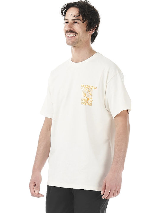 Polo Herrenbluse Kurzarm Off-White