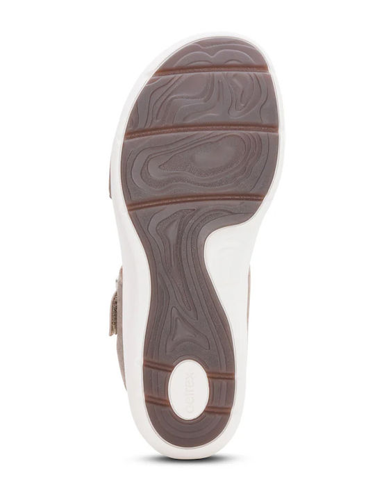 Leather Women's Anatomic Brown Sandals EN2504W