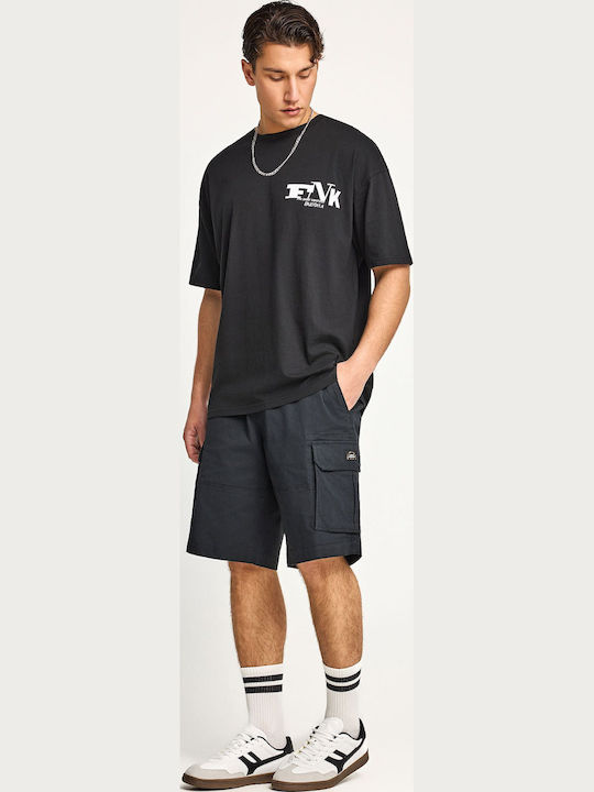 Men's Cargo Bermuda Black
