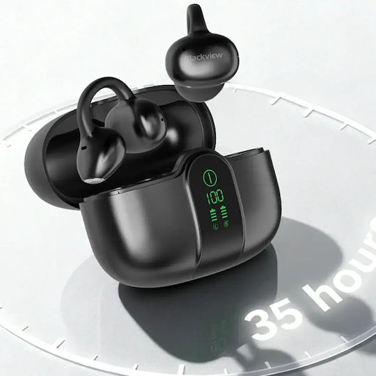 BlackView AirBuds 15 Bluetooth Handsfree Earphones with Sweat Resistance and Charging Case Shadow Black