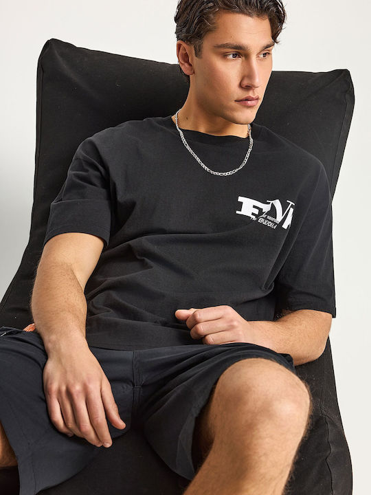 Men's Cargo Bermuda Black