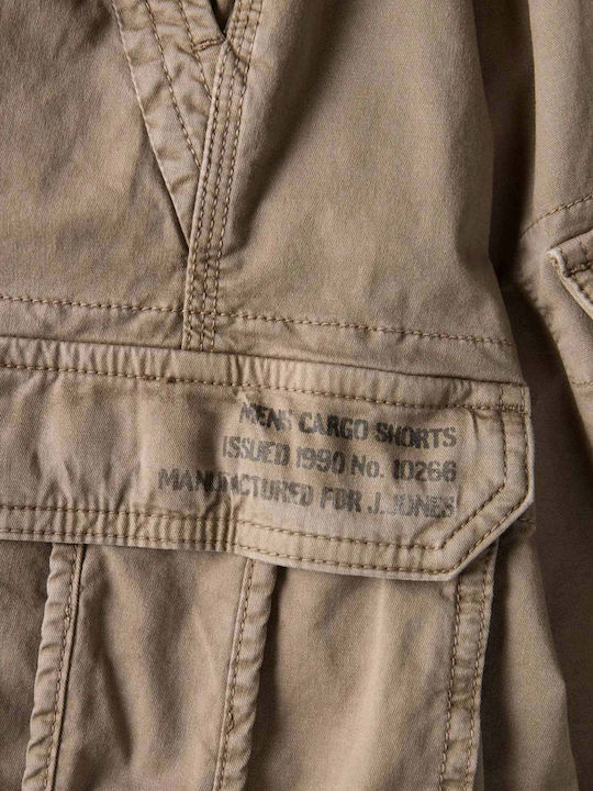 Herren Shorts Cargo Braun