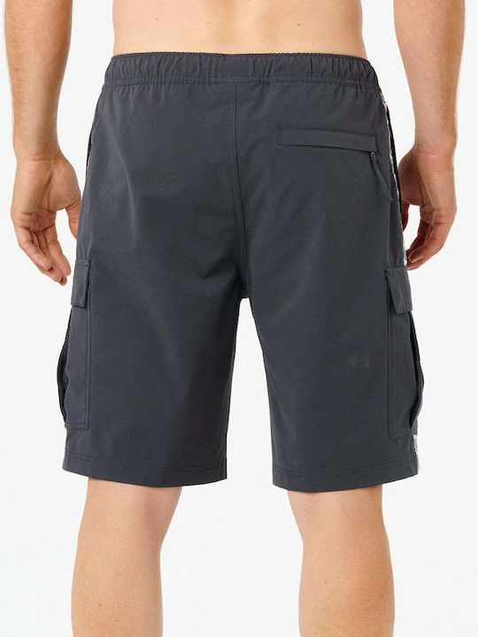 Αθλητική Ανδρική Βερμούδα Washed Black
