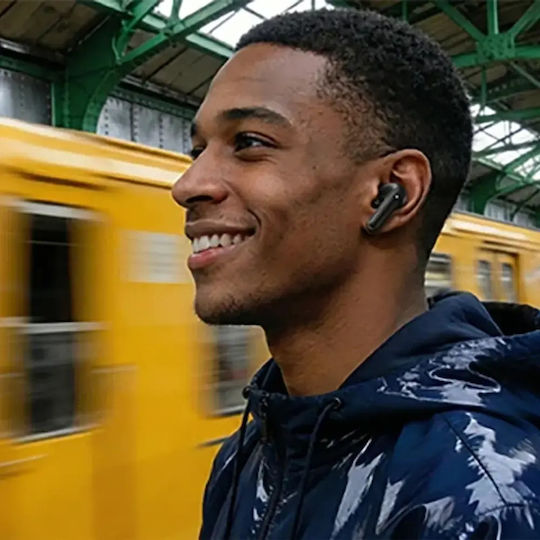 BlackView AirBuds 16 Bluetooth Handsfree Ακουστικά με Αντοχή στον Ιδρώτα και Θήκη Φόρτισης Μαύρα