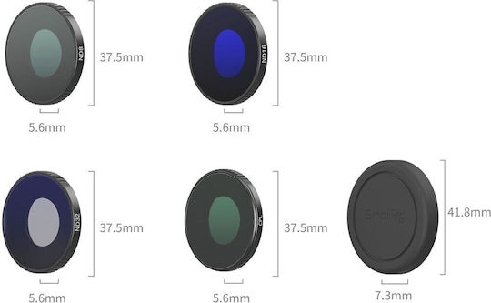 Smallrig Cpl & Nd 4-filter Kit Dji Osmo Action 6