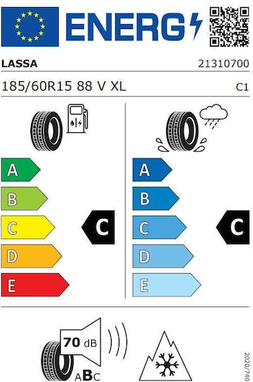 Lassa Multiways2 185/60R15 88VV XL Autoreifen 4 Jahreszeiten