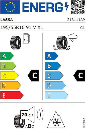 Lassa 195/55R16 91VV XL Allwetterreifen