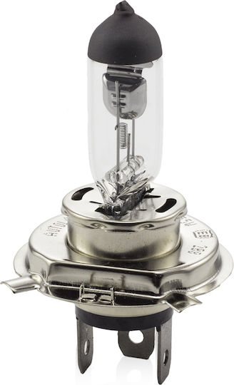 Bec Auto Halogen H4 12v 55/60w +30% Luminozitate Fază Scăzută Fază Înaltă Faruri