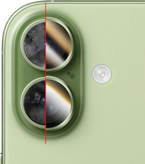 Rhinoshield Protecție Lentilă Cameră Anti-Zgârieturi Iphone 16 16 Plus 17 Verde