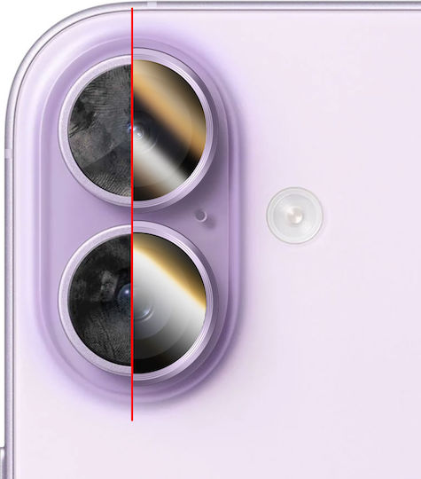 RhinoShield Protecție Lentilă Cameră Anti-zgârieturi Iphone 16 16 Plus 17 Mov