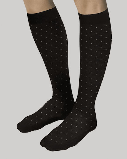 Christou 1910 Calf High Socks 15-20 mmHg Navy Blue