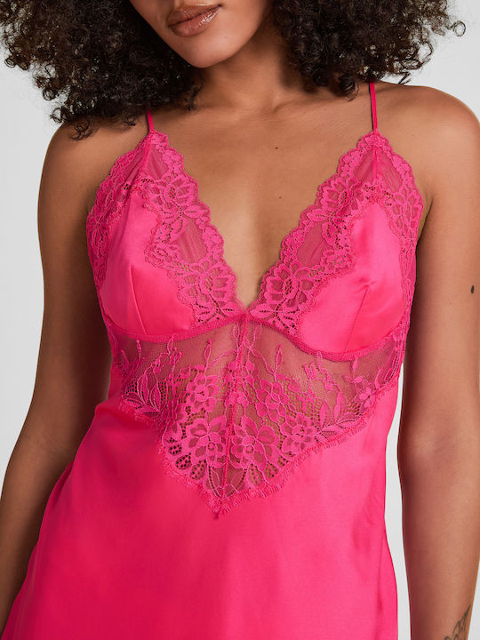 Hunkemöller Sommerliches Damen-Nachthemd Rosa
