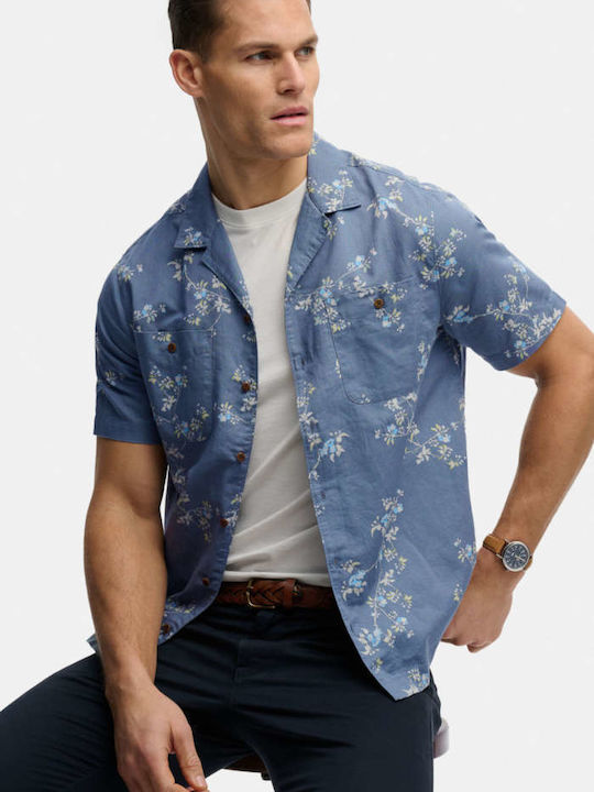 Superdry Cămașă Din In Imprimată Superdry Cămașă Din In Imprimată